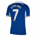 Günstige Fußballtrikots Chelsea Sterling 7 Heimtrikot 2023-24 Kurzarm